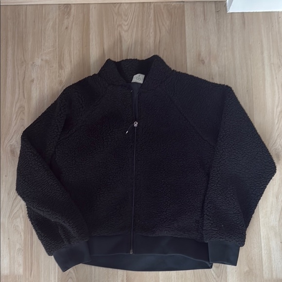 CALIA by Carrie Underwood Jackets & Blazers - CALIA by Carrie Underwood black Fleece Jacket